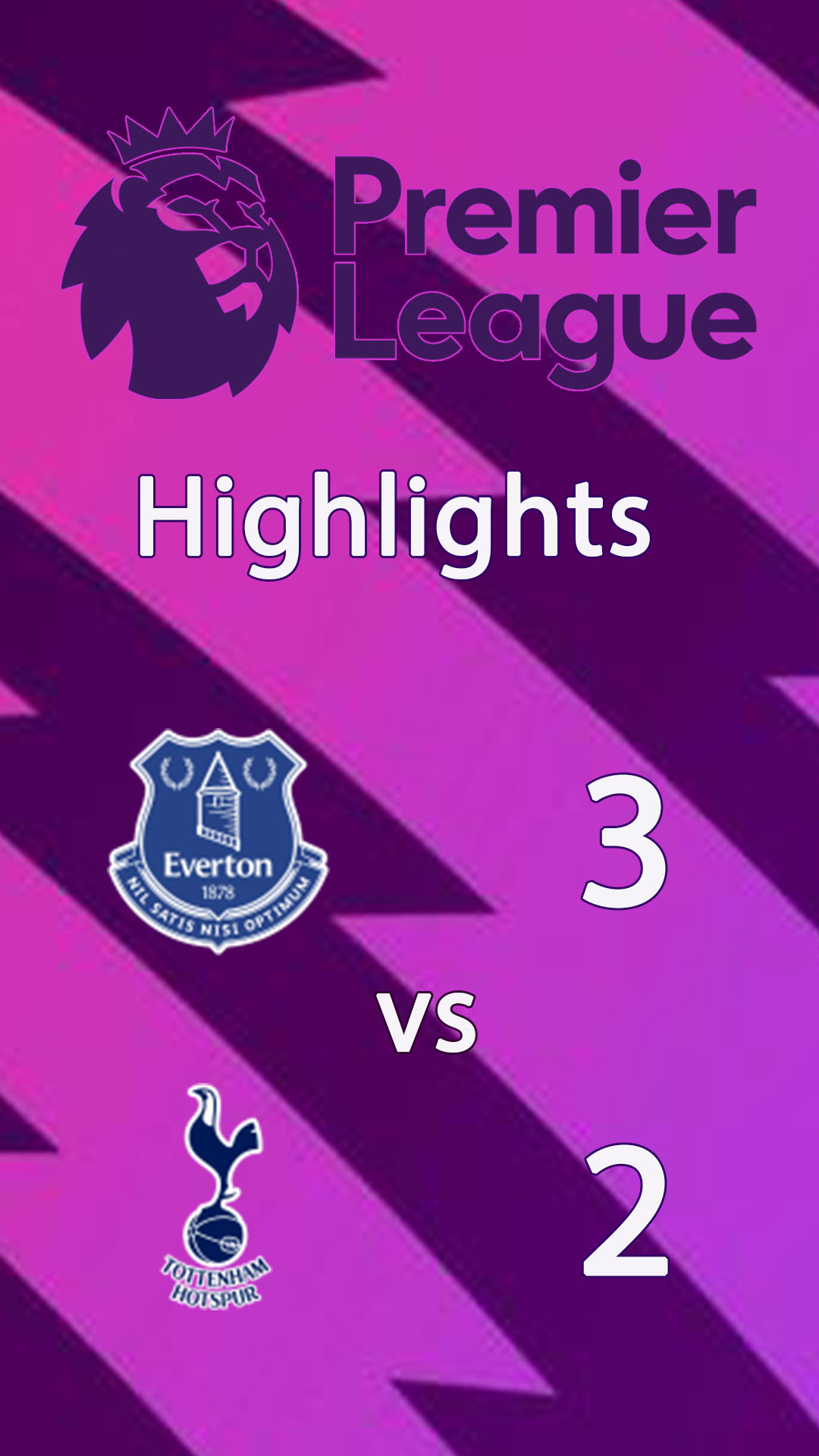 Everton 3 - 2 Tottenham Hotspur : Highlight Premier League 24/25 - เอฟเวอร์ตัน พบ สเปอร์ส : ไฮไลท์ พรีเมียร์ลีก 2024/25